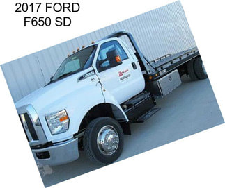 2017 FORD F650 SD