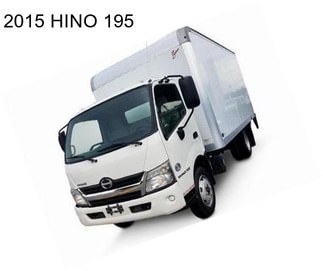 2015 HINO 195