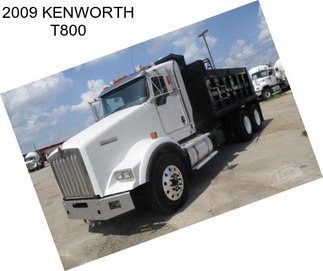 2009 KENWORTH T800