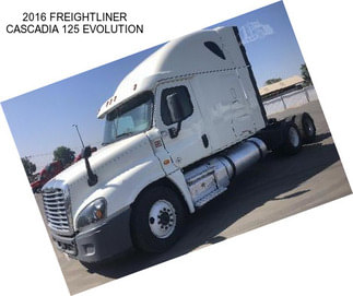 2016 FREIGHTLINER CASCADIA 125 EVOLUTION