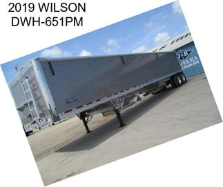 2019 WILSON DWH-651PM