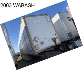 2003 WABASH