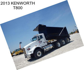 2013 KENWORTH T800