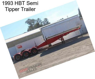 1993 HBT Semi Tipper Trailer