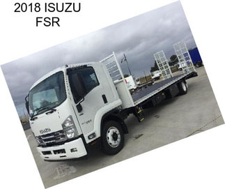 2018 ISUZU FSR