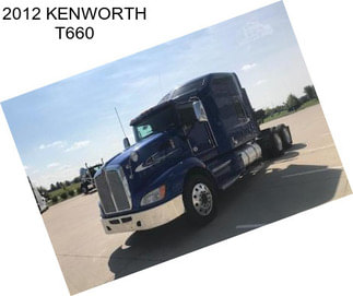 2012 KENWORTH T660