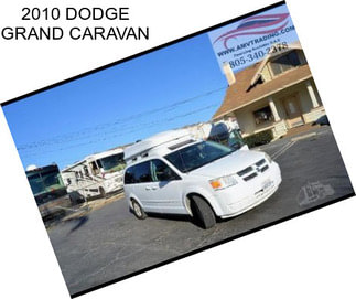 2010 DODGE GRAND CARAVAN