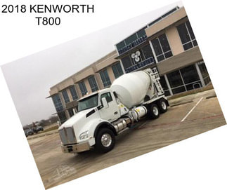 2018 KENWORTH T800