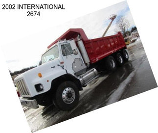 2002 INTERNATIONAL 2674