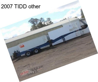 2007 TIDD other