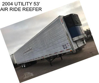 2004 UTILITY 53\' AIR RIDE REEFER