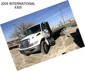 2005 INTERNATIONAL 4300