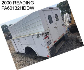 2000 READING PA60132HDDW