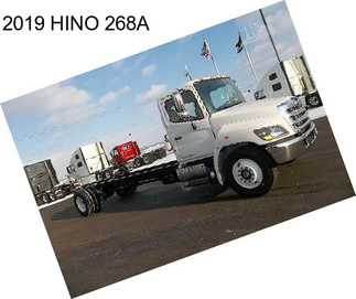 2019 HINO 268A