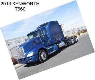 2013 KENWORTH T660