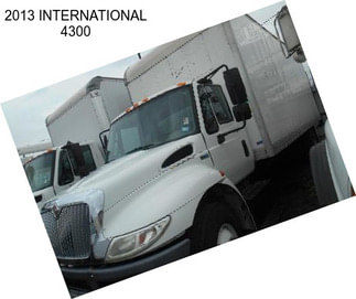 2013 INTERNATIONAL 4300