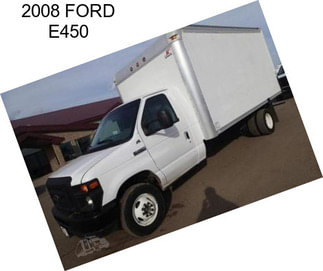 2008 FORD E450