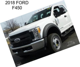 2018 FORD F450