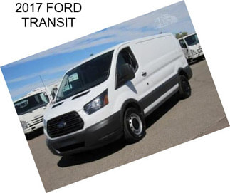 2017 FORD TRANSIT