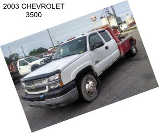 2003 CHEVROLET 3500