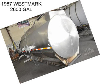 1987 WESTMARK 2600 GAL