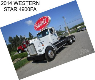 2014 WESTERN STAR 4900FA