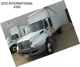 2010 INTERNATIONAL 4300