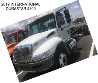 2019 INTERNATIONAL DURASTAR 4300