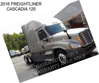 2016 FREIGHTLINER CASCADIA 125