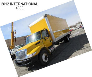 2012 INTERNATIONAL 4300