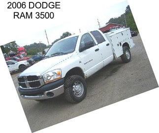 2006 DODGE RAM 3500