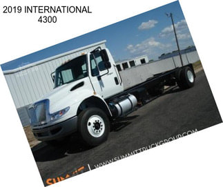 2019 INTERNATIONAL 4300