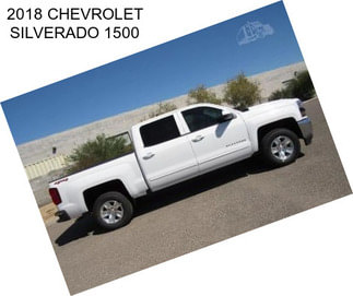 2018 CHEVROLET SILVERADO 1500