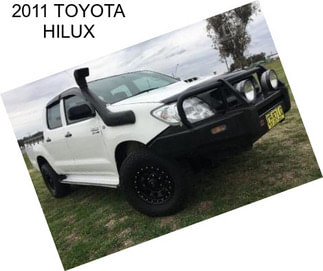 2011 TOYOTA HILUX