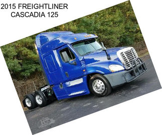 2015 FREIGHTLINER CASCADIA 125