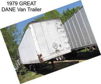 1979 GREAT DANE Van Trailer