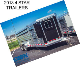 2018 4 STAR TRAILERS