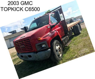 2003 GMC TOPKICK C6500