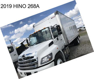 2019 HINO 268A