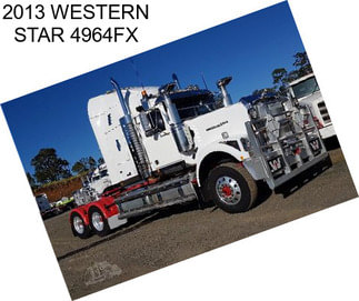 2013 WESTERN STAR 4964FX