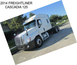 2014 FREIGHTLINER CASCADIA 125