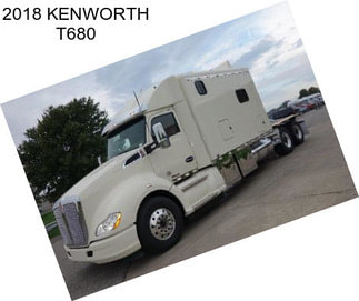 2018 KENWORTH T680