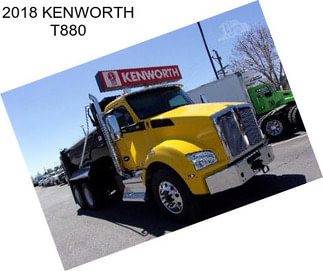 2018 KENWORTH T880