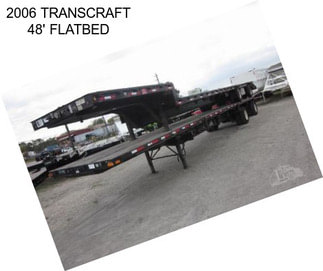 2006 TRANSCRAFT 48\' FLATBED