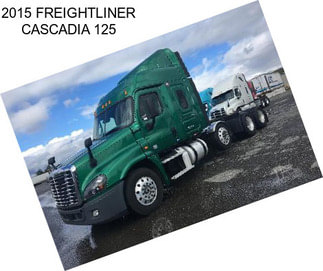 2015 FREIGHTLINER CASCADIA 125