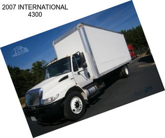 2007 INTERNATIONAL 4300