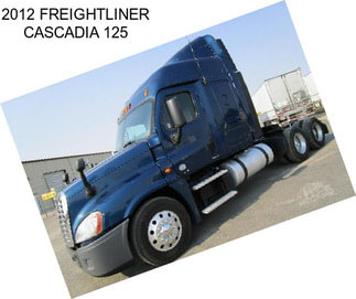 2012 FREIGHTLINER CASCADIA 125