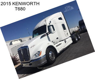 2015 KENWORTH T680