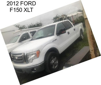 2012 FORD F150 XLT