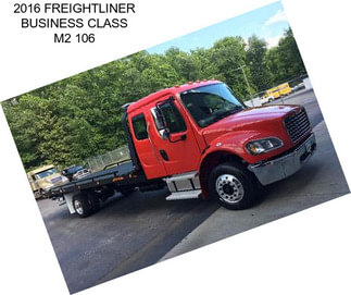 2016 FREIGHTLINER BUSINESS CLASS M2 106